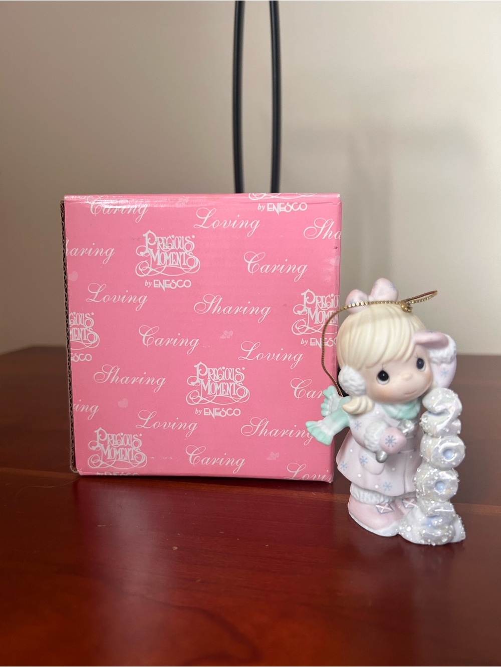 Vintage 2003 Precious Moments "Icy Good Times Ahead" Annual Ornament
